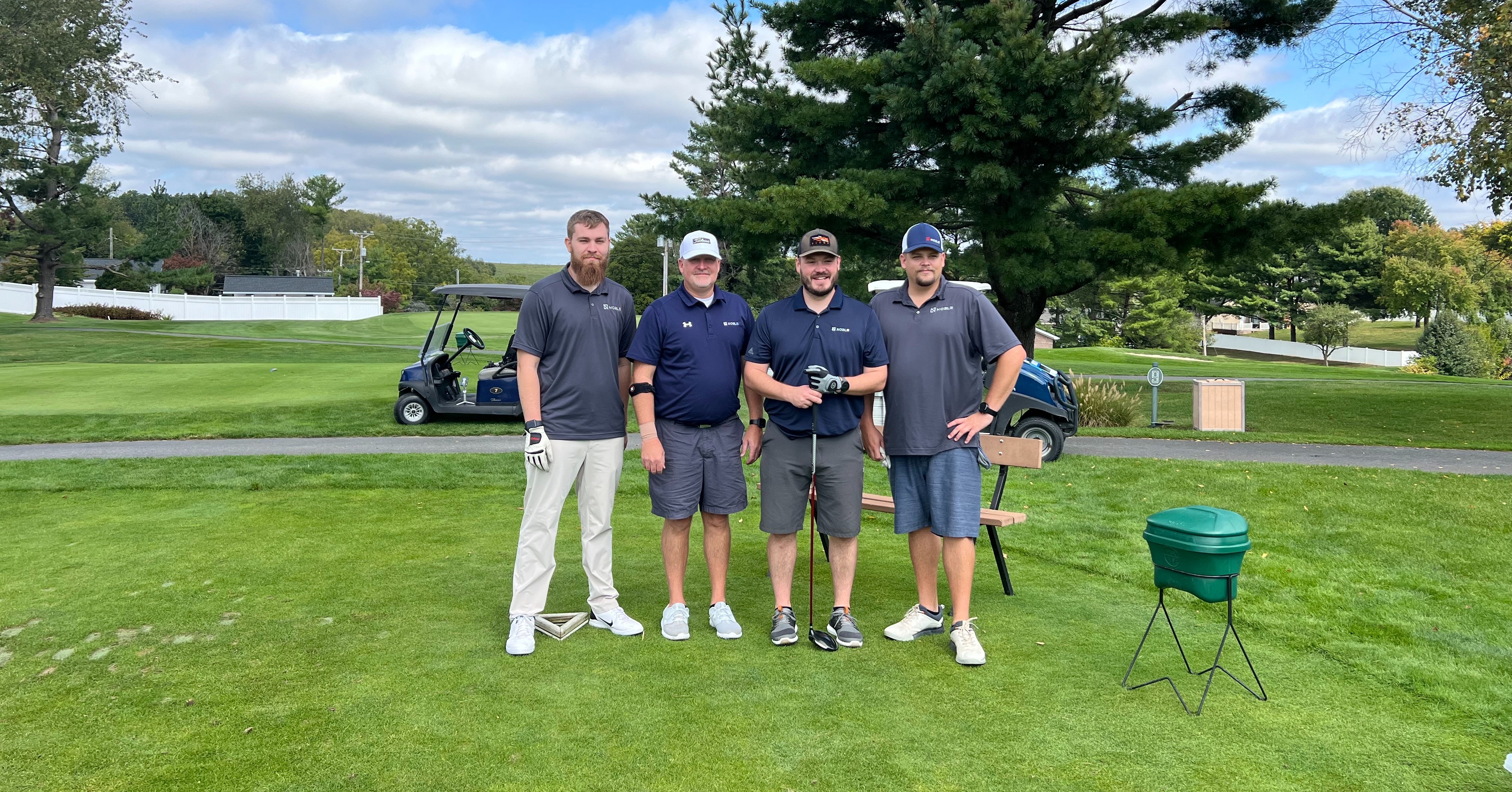 noble team represented at harrisonburg benefit golf tournament 2023
